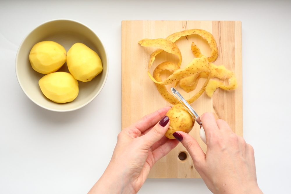 قشور البطاطس