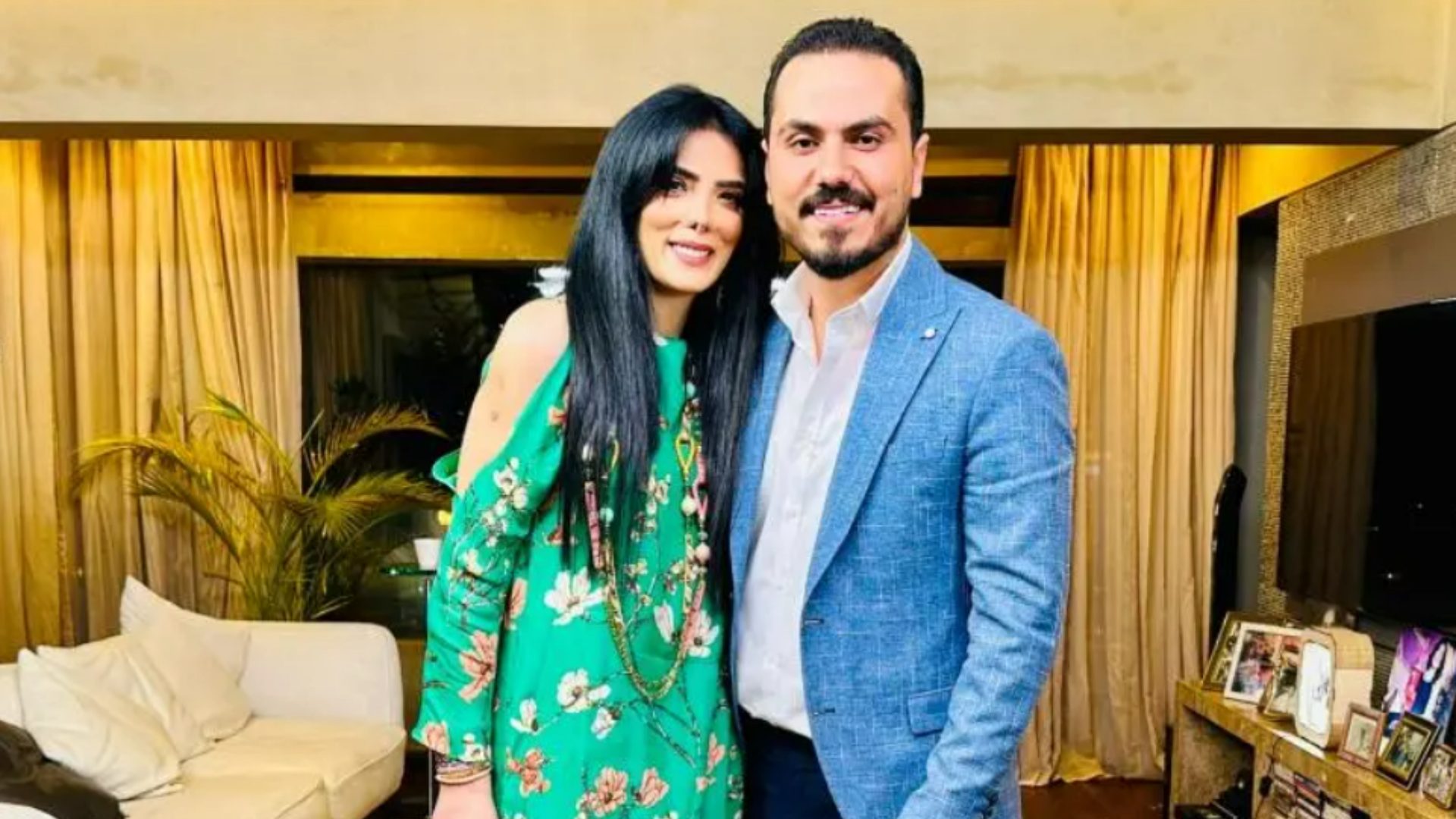 خطوبة حورية فرغلي ونزار الفارس