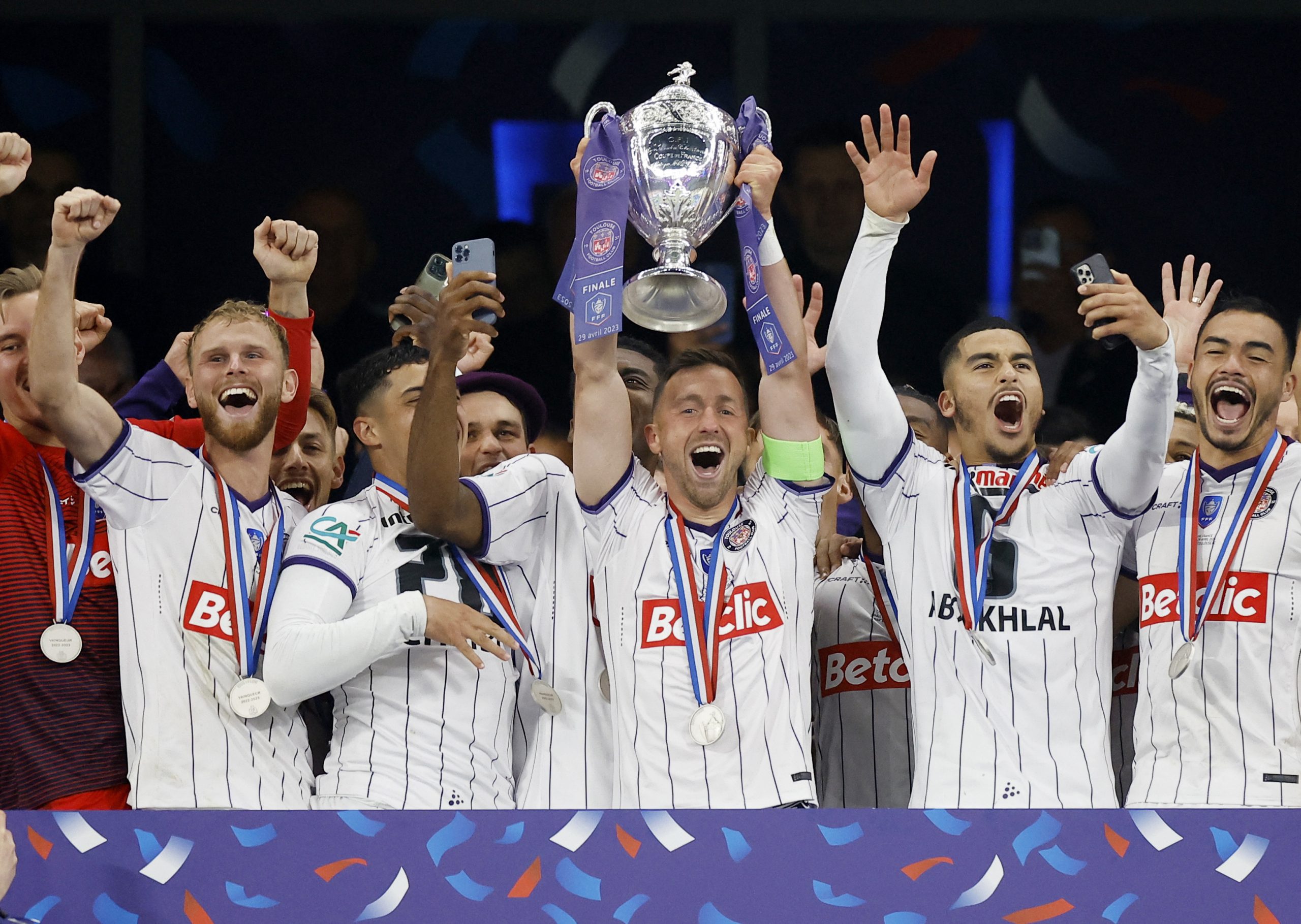 تولوز يواجه خطر الحرمان من المشاركة في الدوري الأوروبي (رويترز)