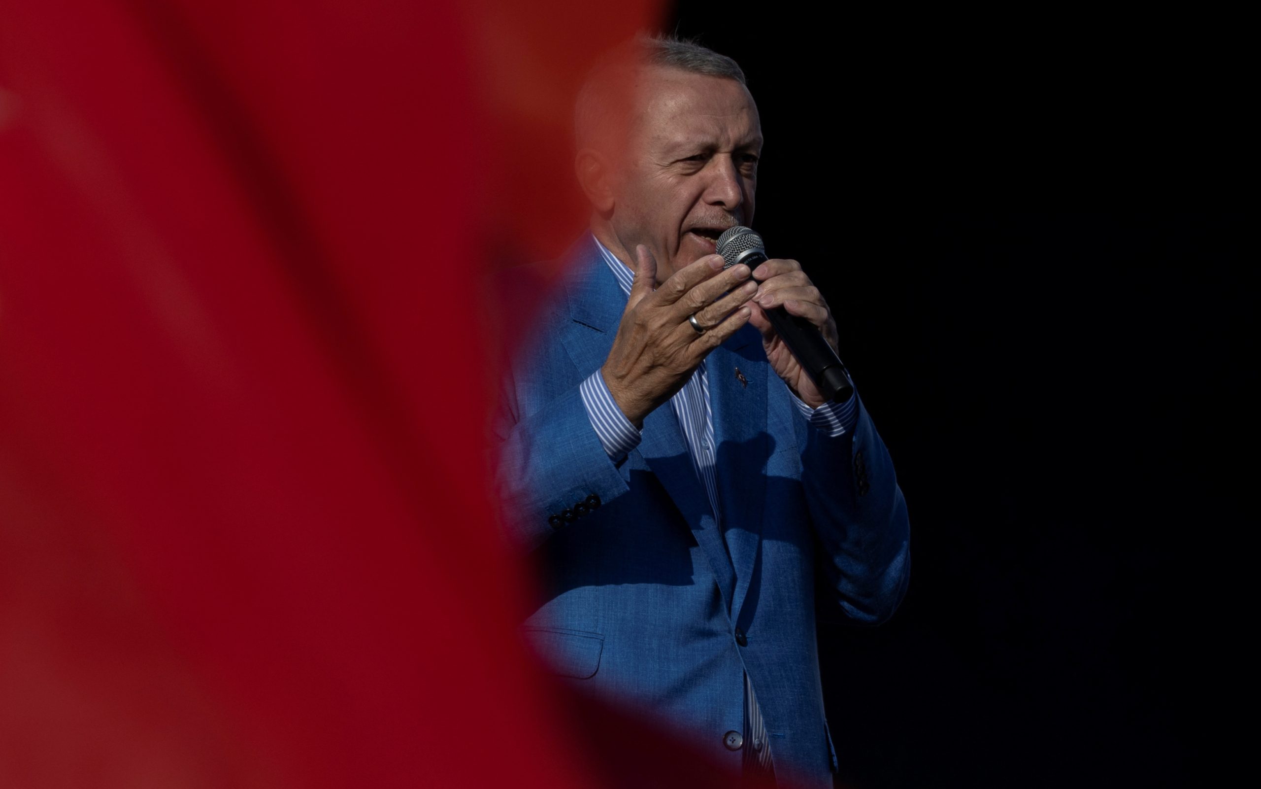 الرئيس التركي أردوغان أكد على أهمية إسطنبول في انتخابات تركيا 2023 - رويترز