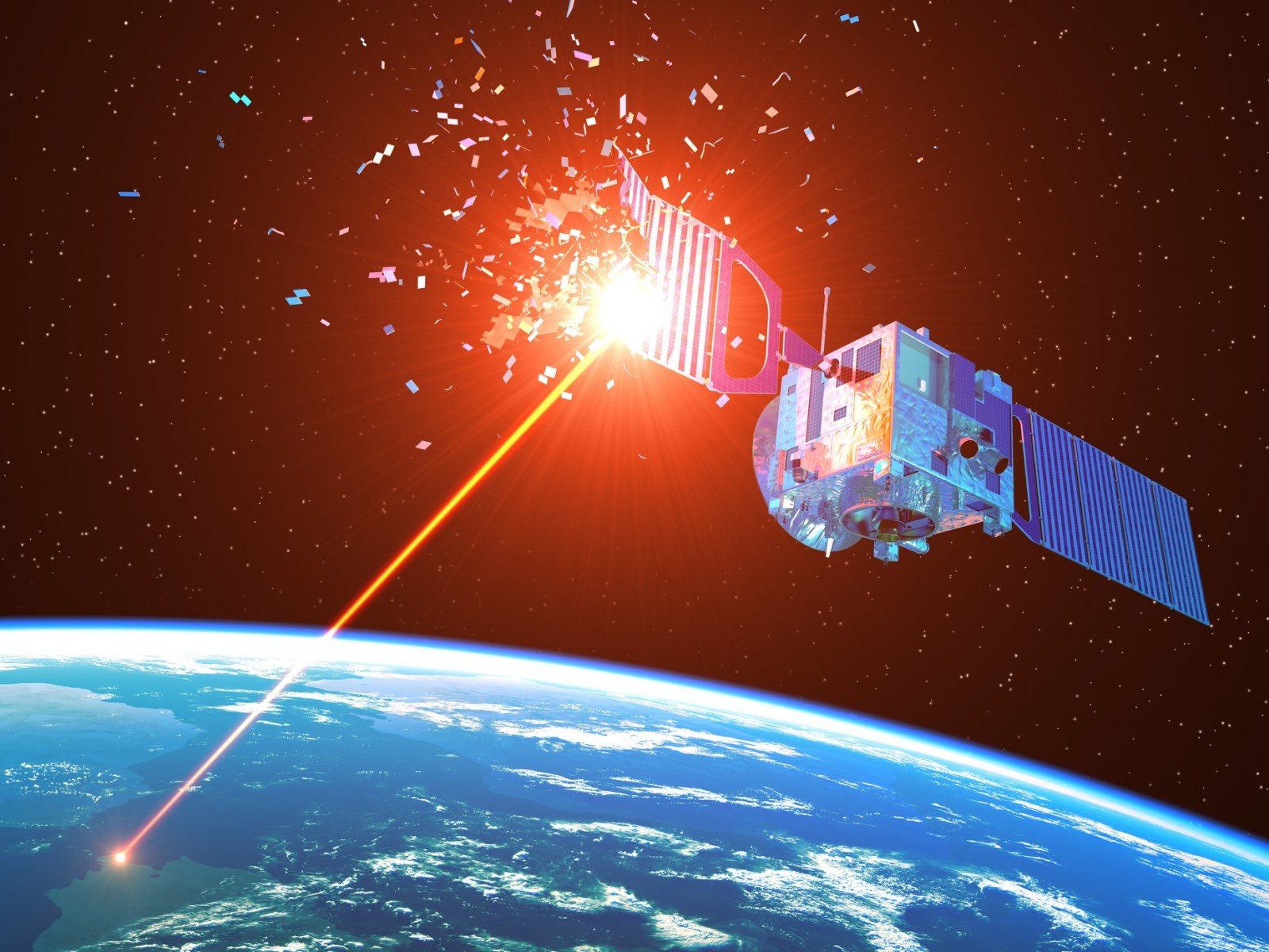 أسلحة الليزر