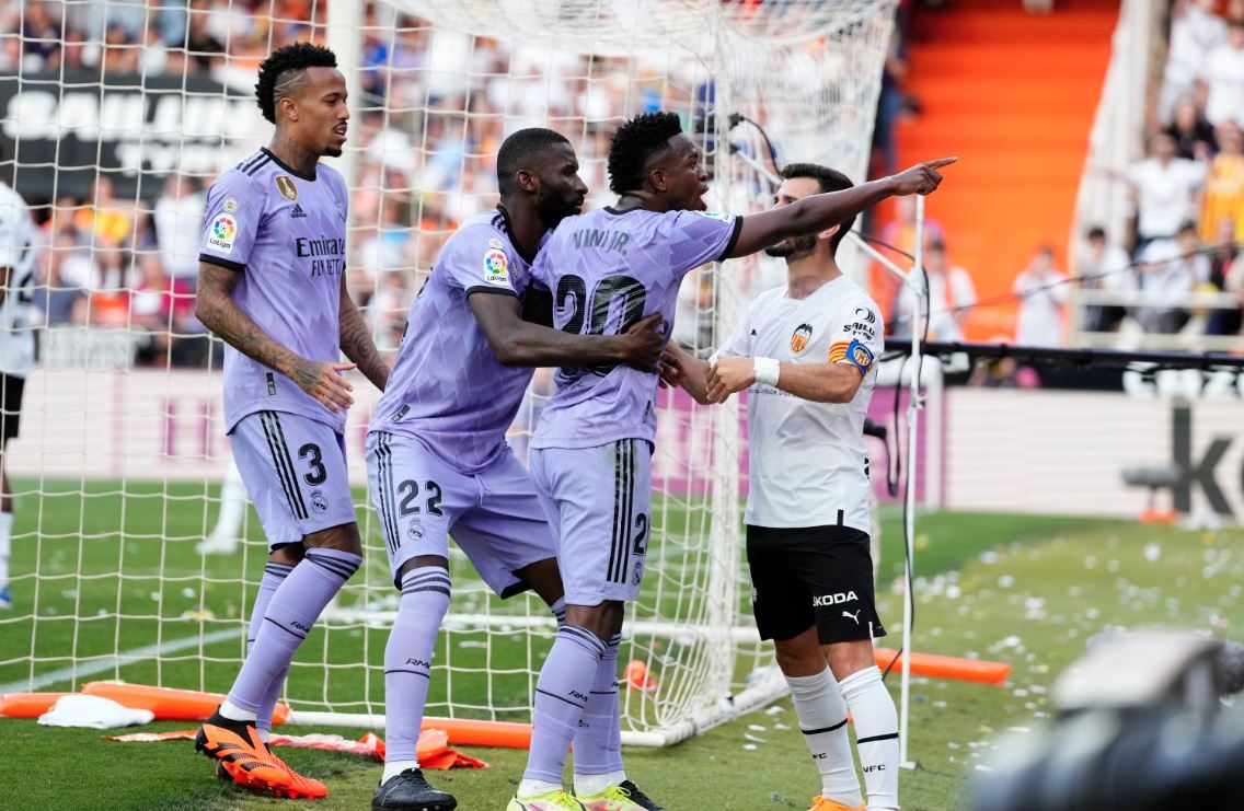 فينيسيوس جونيور لاعب ريال مدريد - رويترز