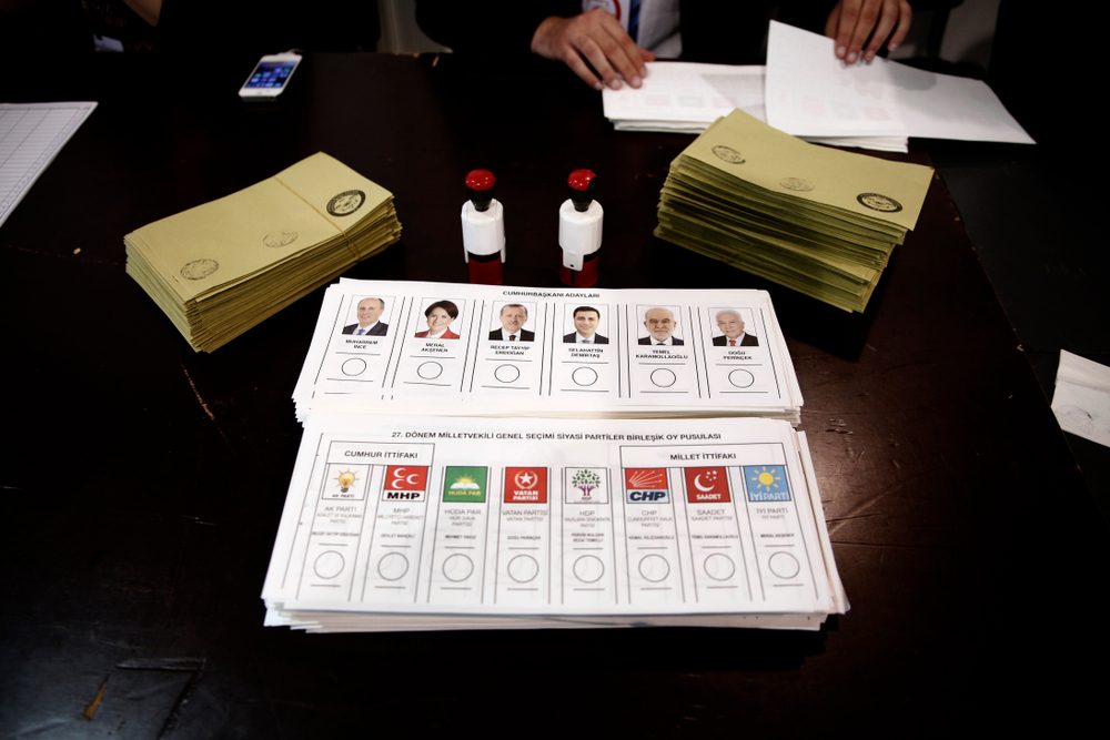 Shutter Stock/ الإجراءات الاحترازية في يوم الانتخابات التركية