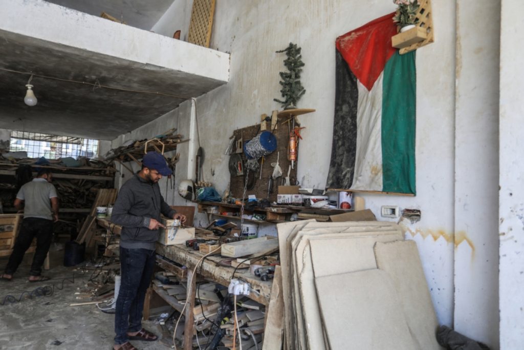 العمل في غزة