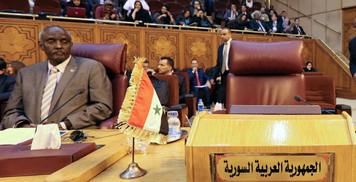 مقعد سوريا في الجامعة العربية (أرشيف) رويترز