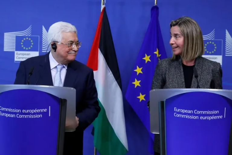 العلاقة بين إسرائيل وأوروبا بتراجع لصالح الفلسطينيين ببعض الملفات مثل مقاطعة بضائع المستوطنات - رويترز