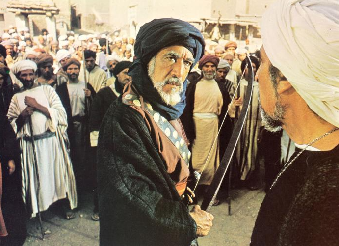 أنطوني كوين في فيلم الرسالة| مواقع التواصل