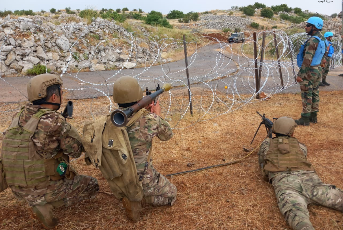 الموقع الرسمي للجيش اللبناني على تويتر/ منطقة تلال شوبا