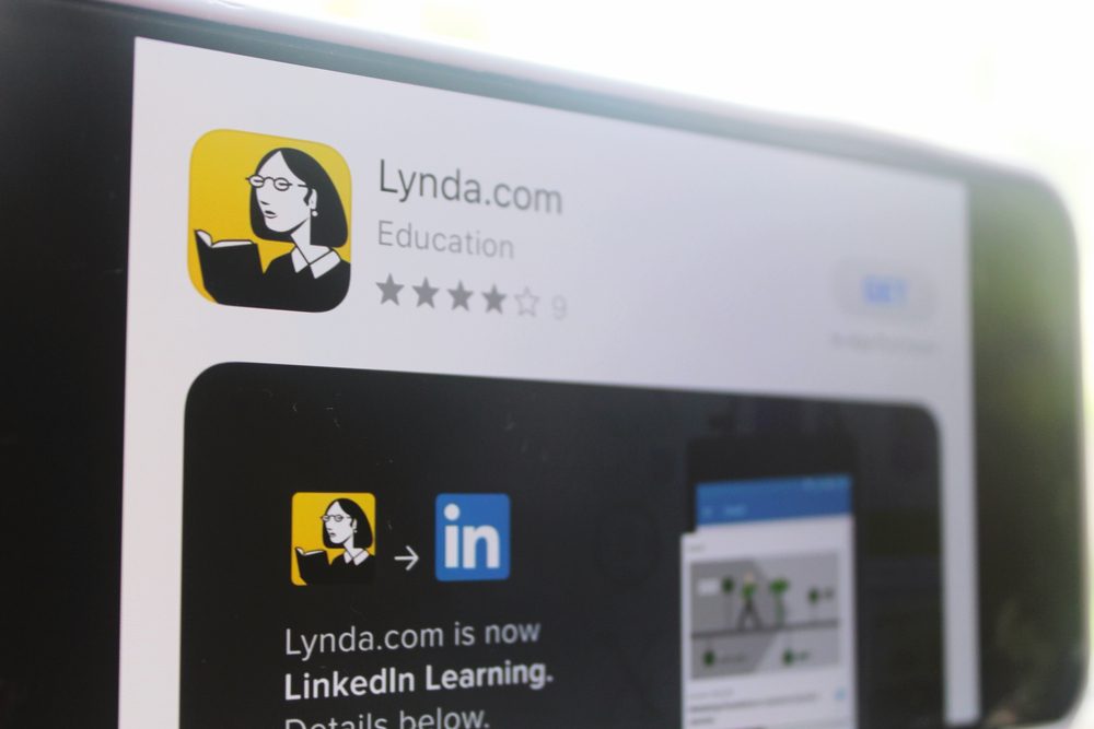 اشترى لينكد ان موقع Lynda.com من فترة/ Shutterstock
