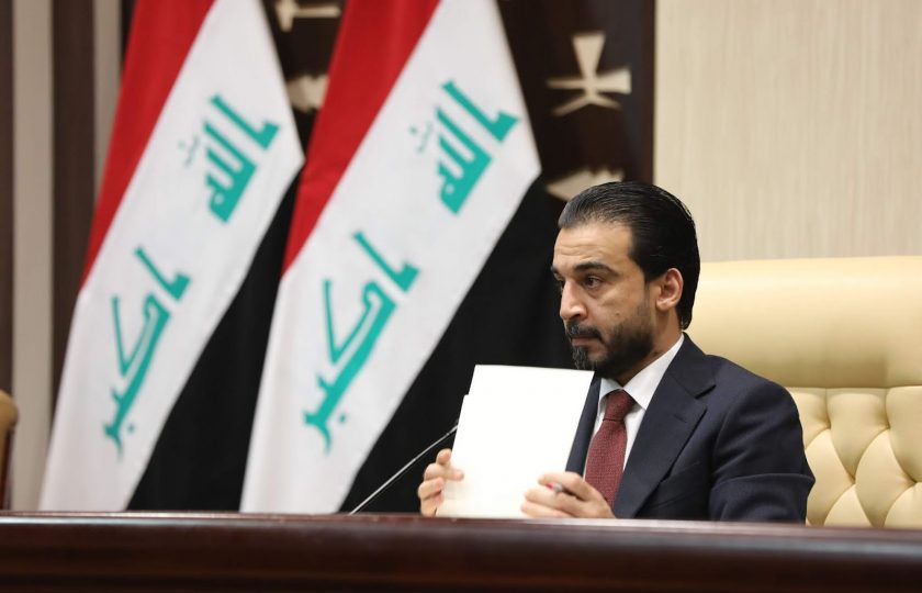 الحلبوسي والسوداني في العراق