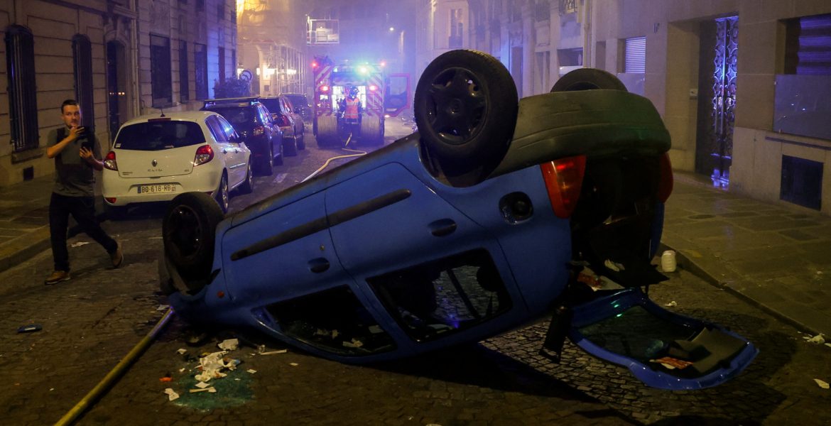 فرنسا مقتل الفتى نائل