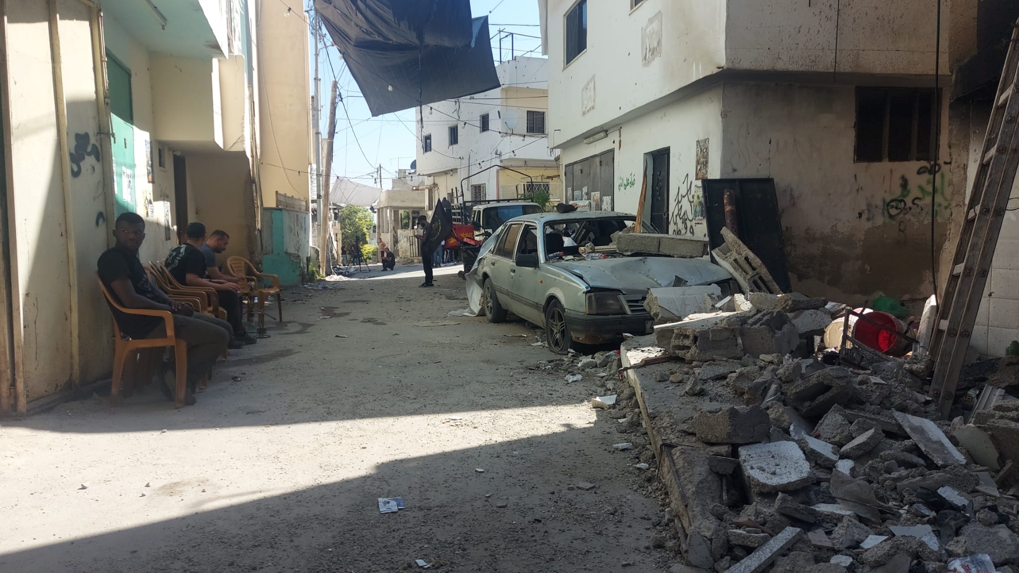 ترك الجيش الإسرائيلي الخراب و الدمار في مخيم جنين - عربي بوست