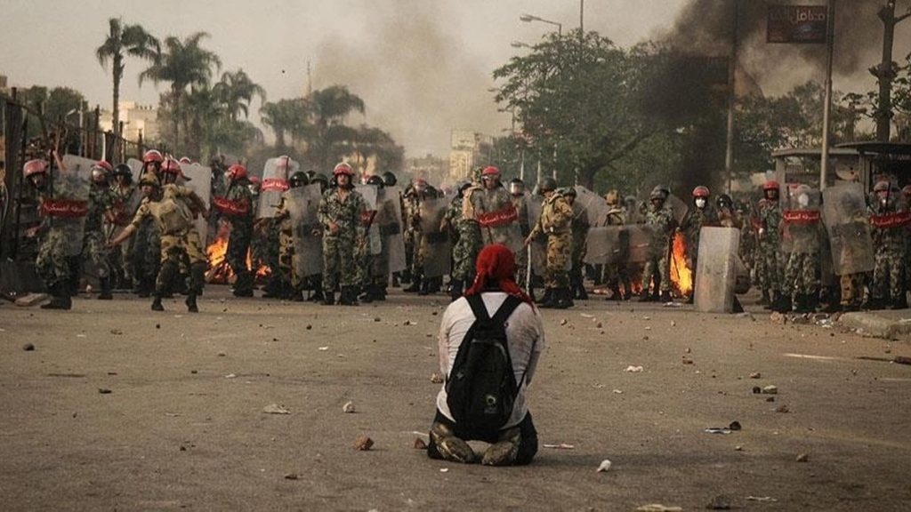 مذبحة رابعة السيسي مصر