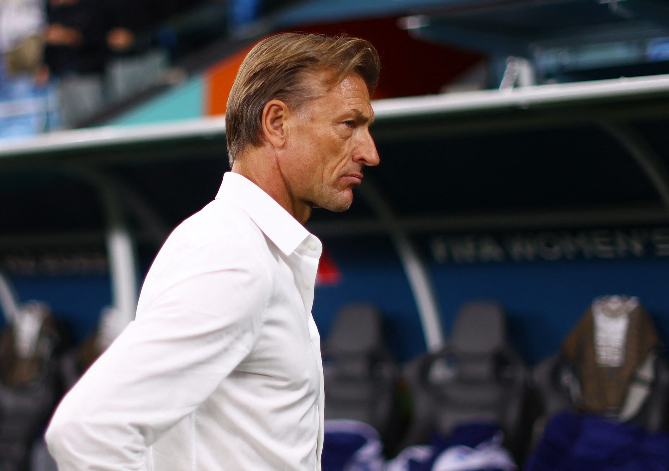 من هو هيرفي رينارد الذي يقود سيدات فرنسا ضد المغرب؟ (رويترز)