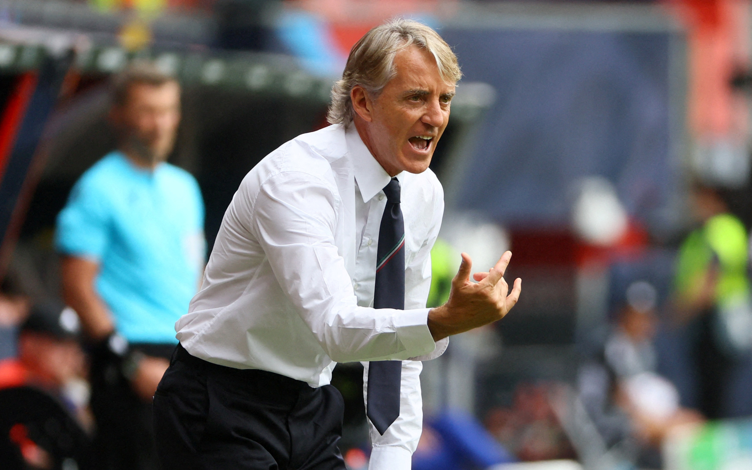 مانشيني مدرباً لمنتخب السعودية (رويترز)