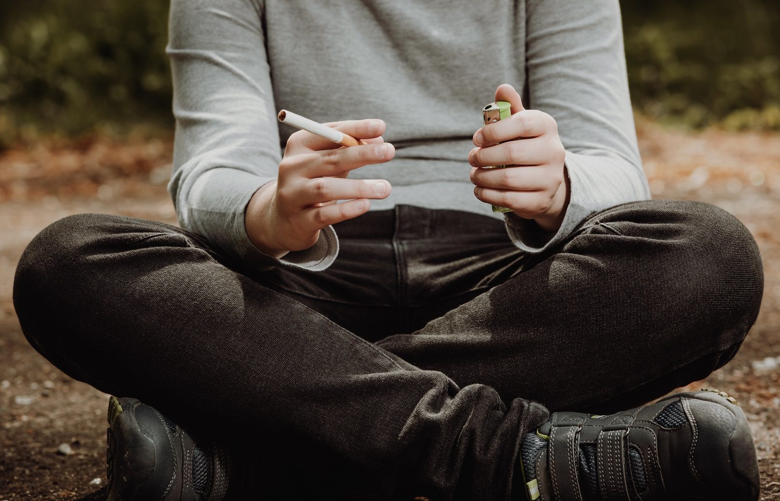 الدماغ التدخين