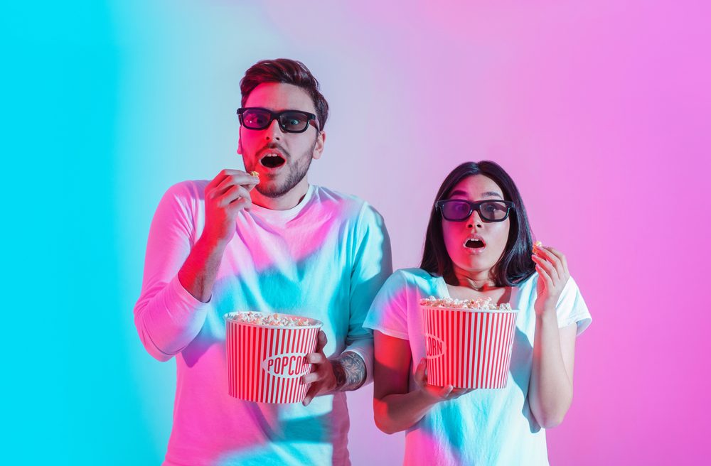 آثار أفلام الرعب الإيجابية| shutterstock