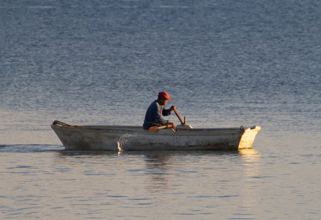 صياد يعثر على قرط ذهبي