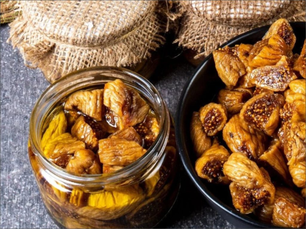 فوائد التين المجفف مع زيت الزيتون على الريق
