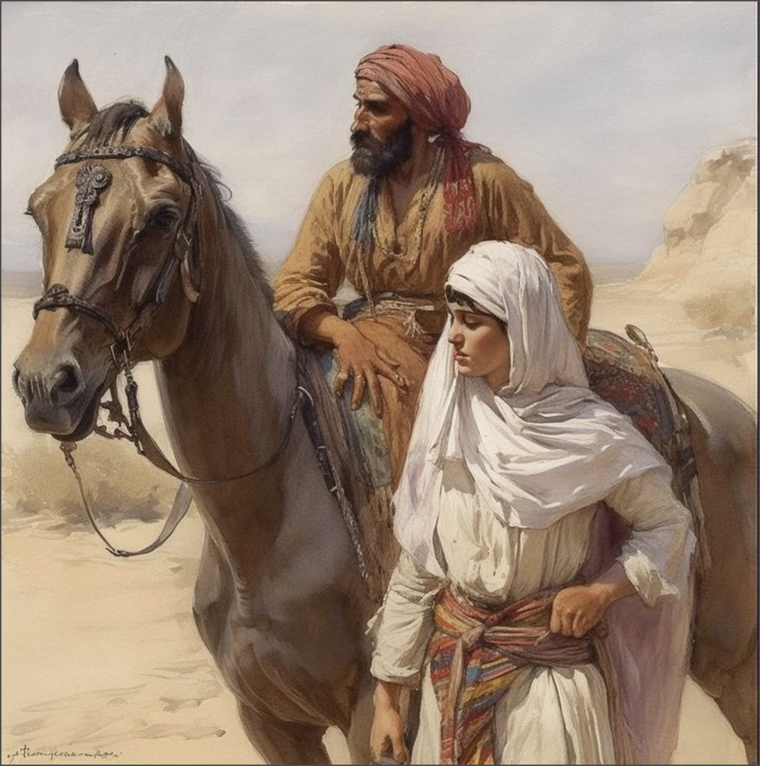 قصة الفرزدق والنوار