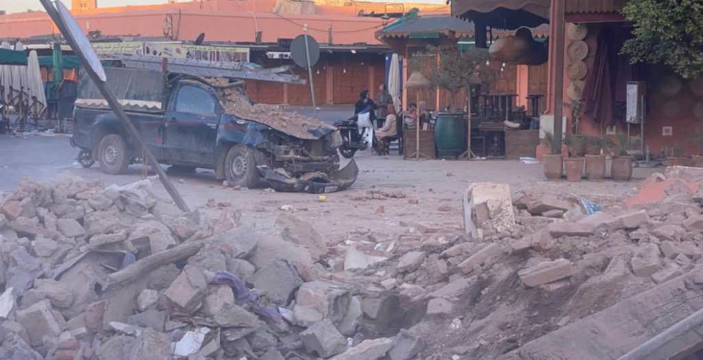 زلزال المغرب