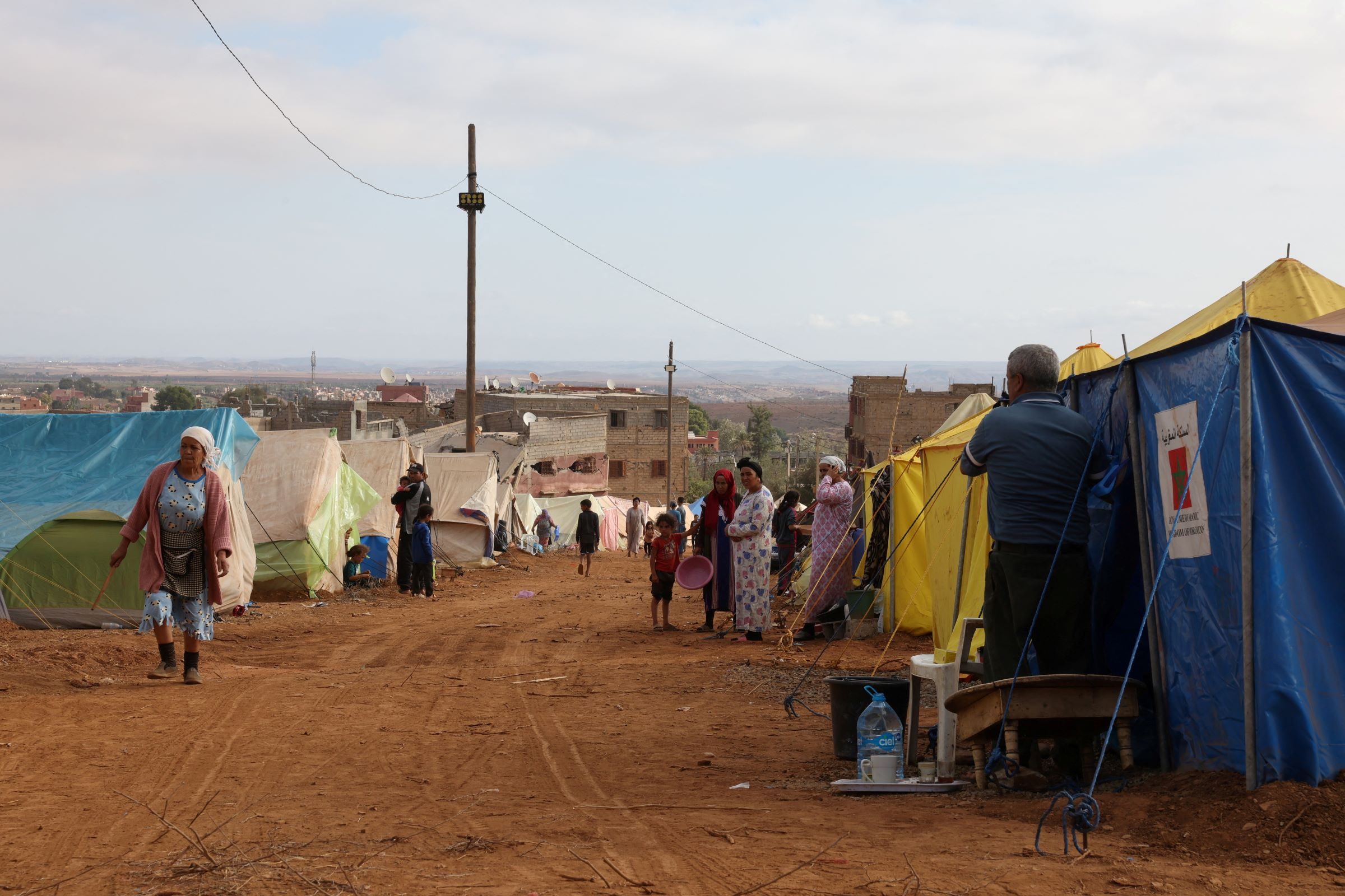 زلزال المغرب