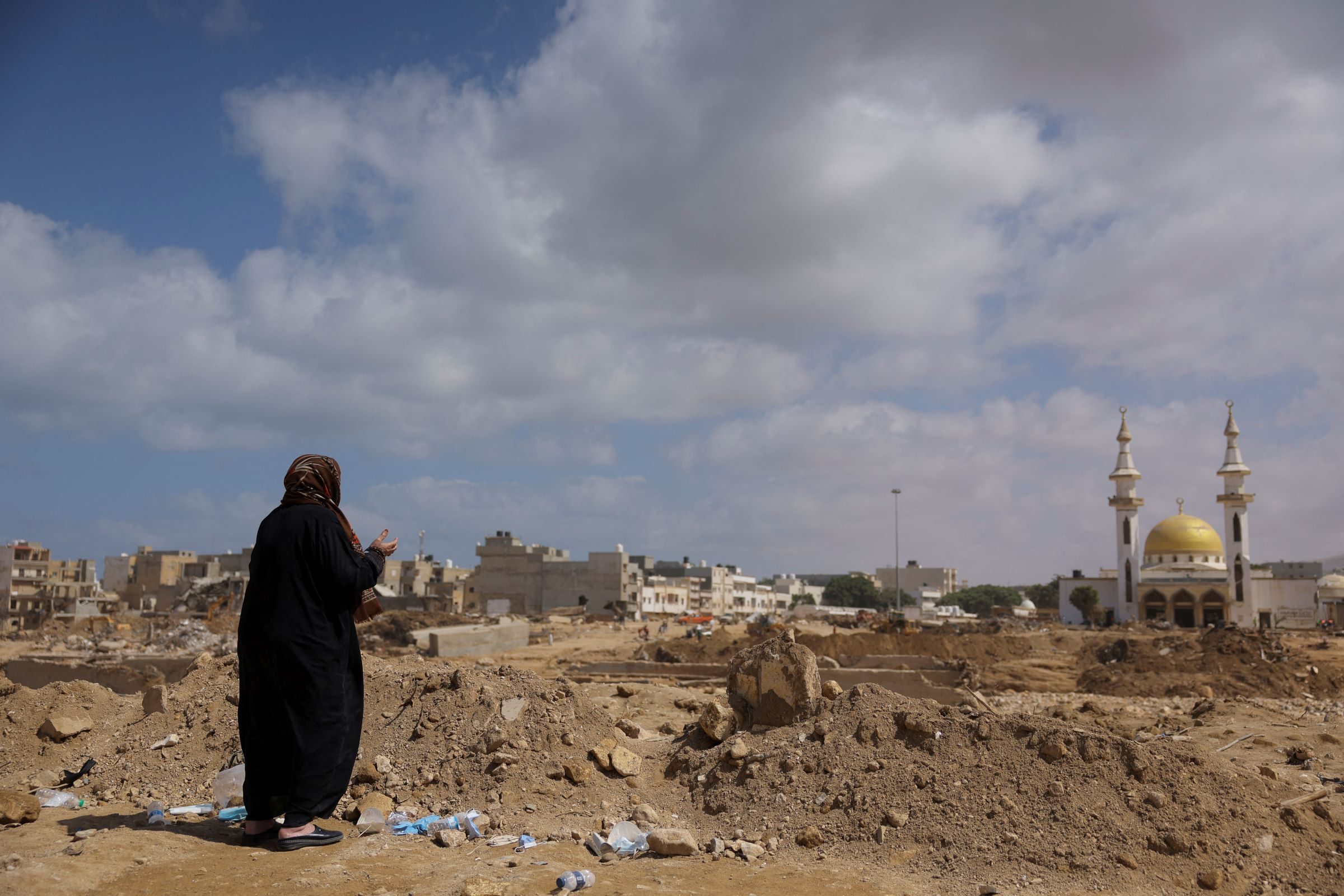 كارثة سيول درنة ليبيا