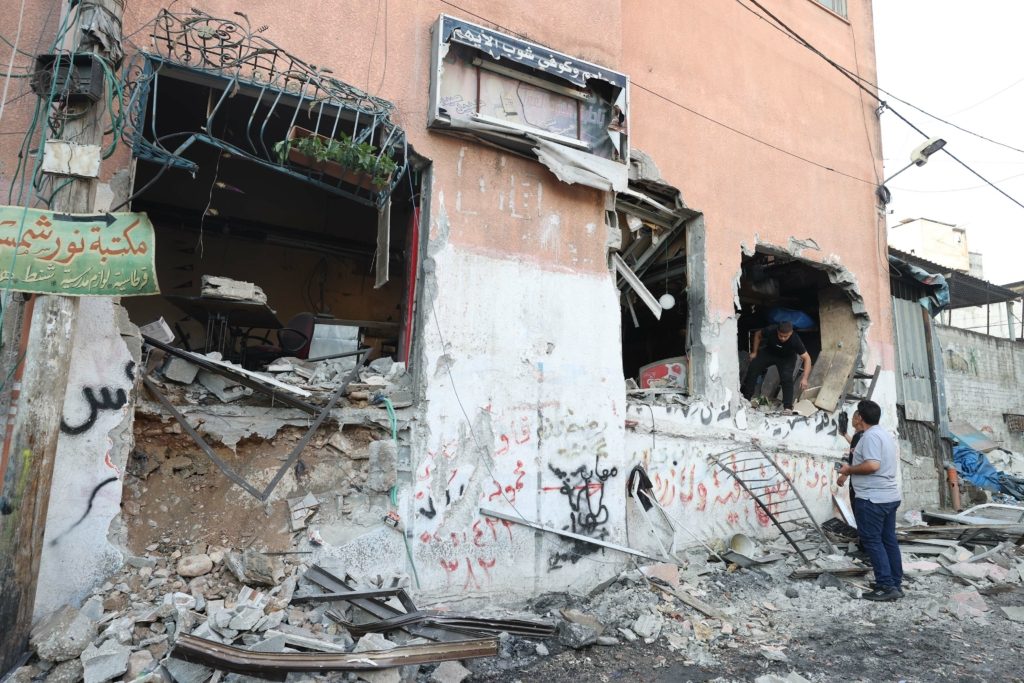 مخيم نور شمس الضفة الغربية 