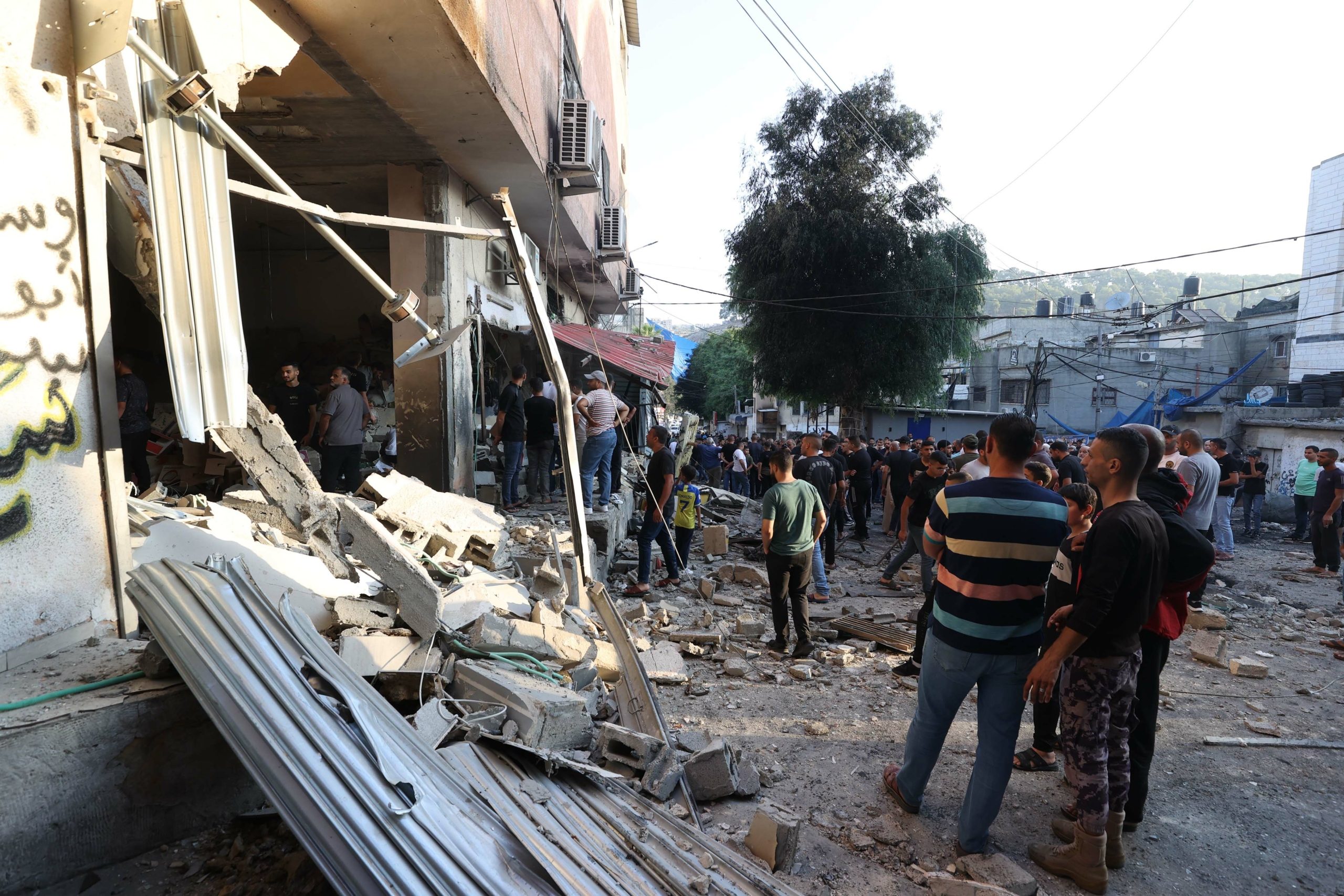 مخيم نور شمس الضفة الغربية الاحتلال