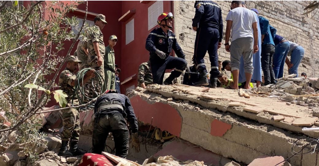 زلزال المغرب