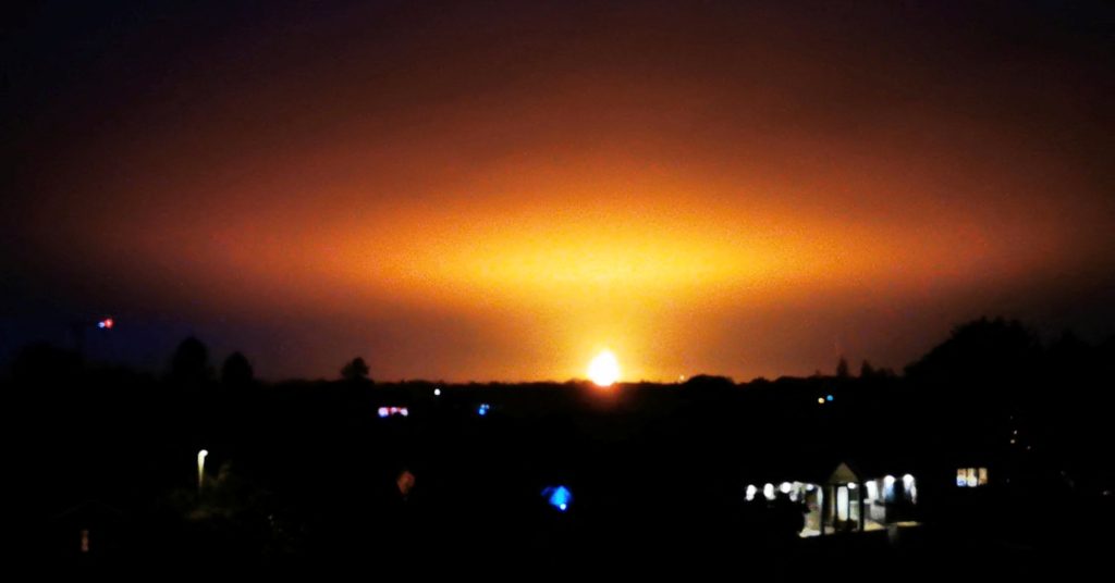 أوكسفورد بريطانيا انفجار