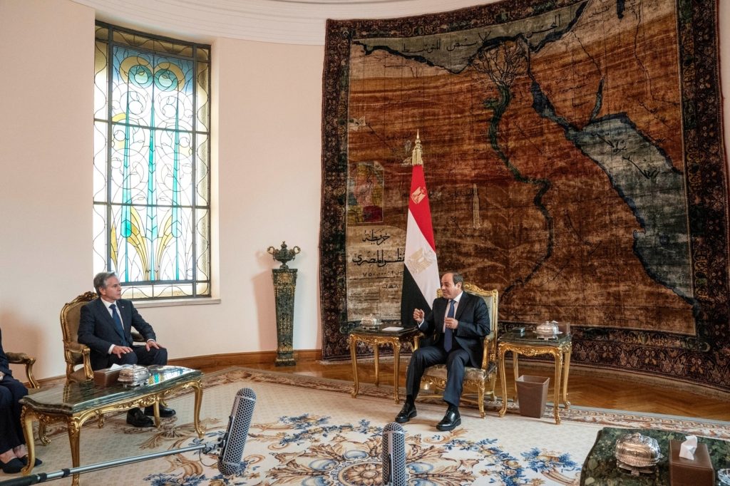 الحرب على غزة مصر