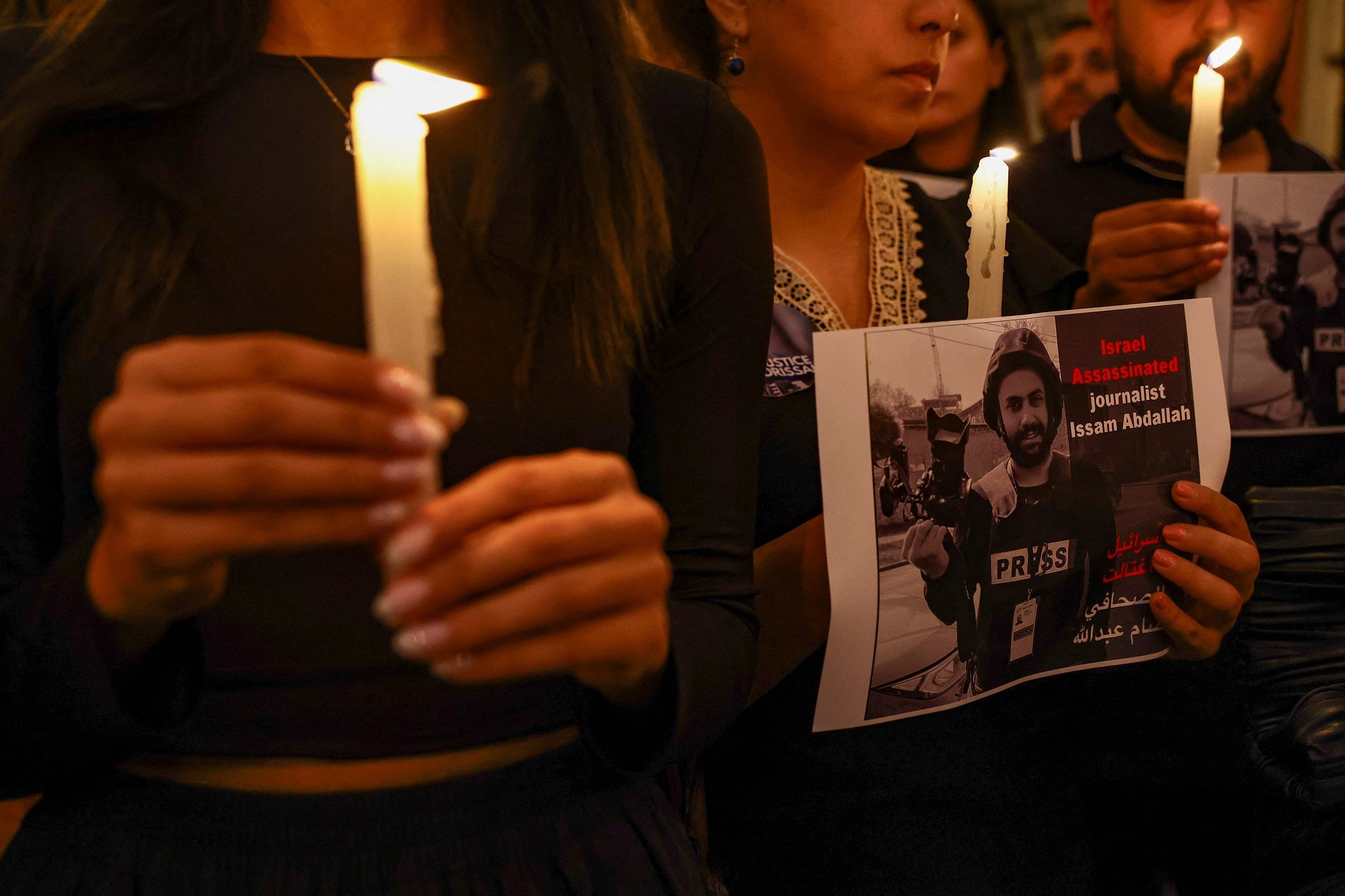 الصحفي بتلفزيون رويترز عصام عبد الله في لبنان