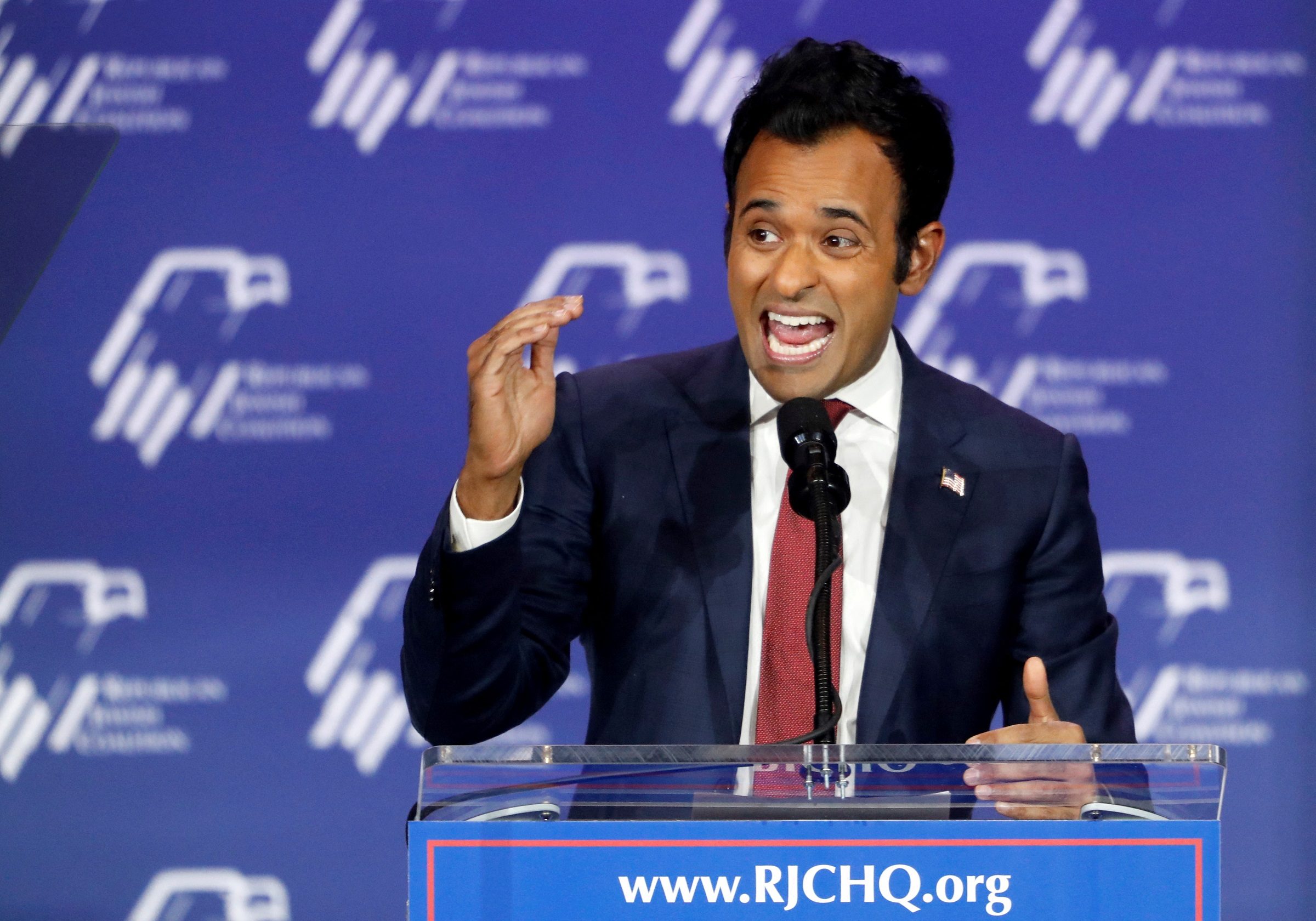 المرشح الرئاسي الأمريكي الهندي الأصل فيفيك راماسوامي