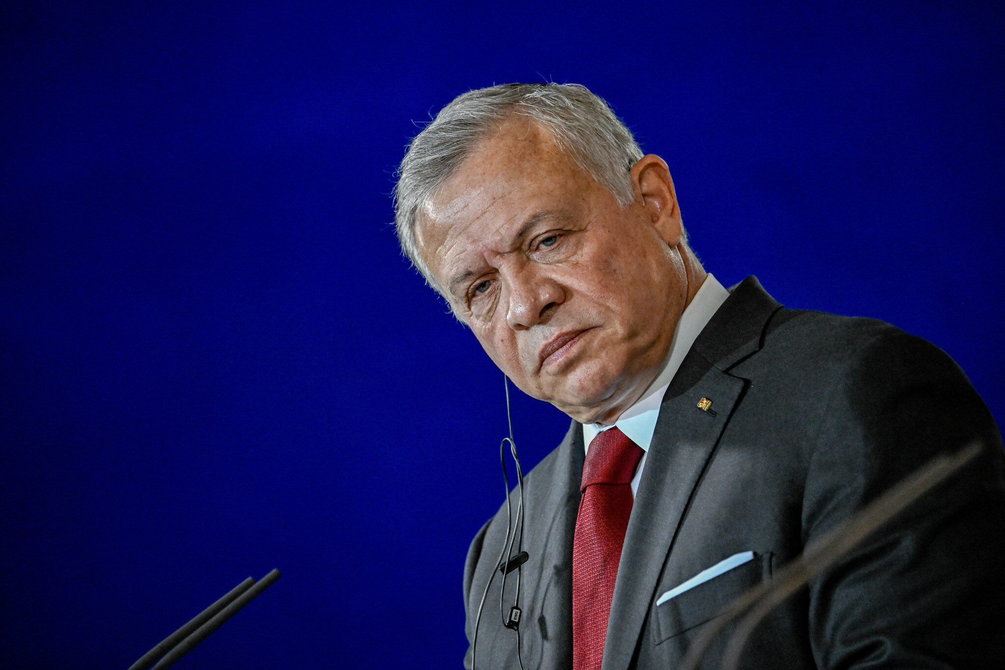 الملك الأردني عبدالله الثاني، أكتوبر 2023/ Getty