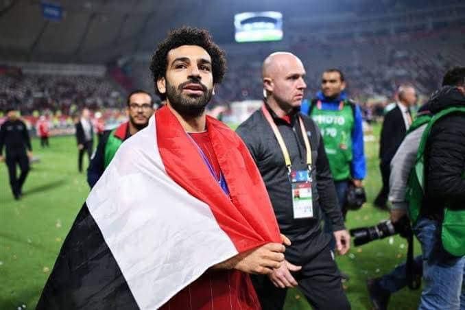 صورة محمد صلاح بعلم مصر - وسائل التواصل الاجتماعي