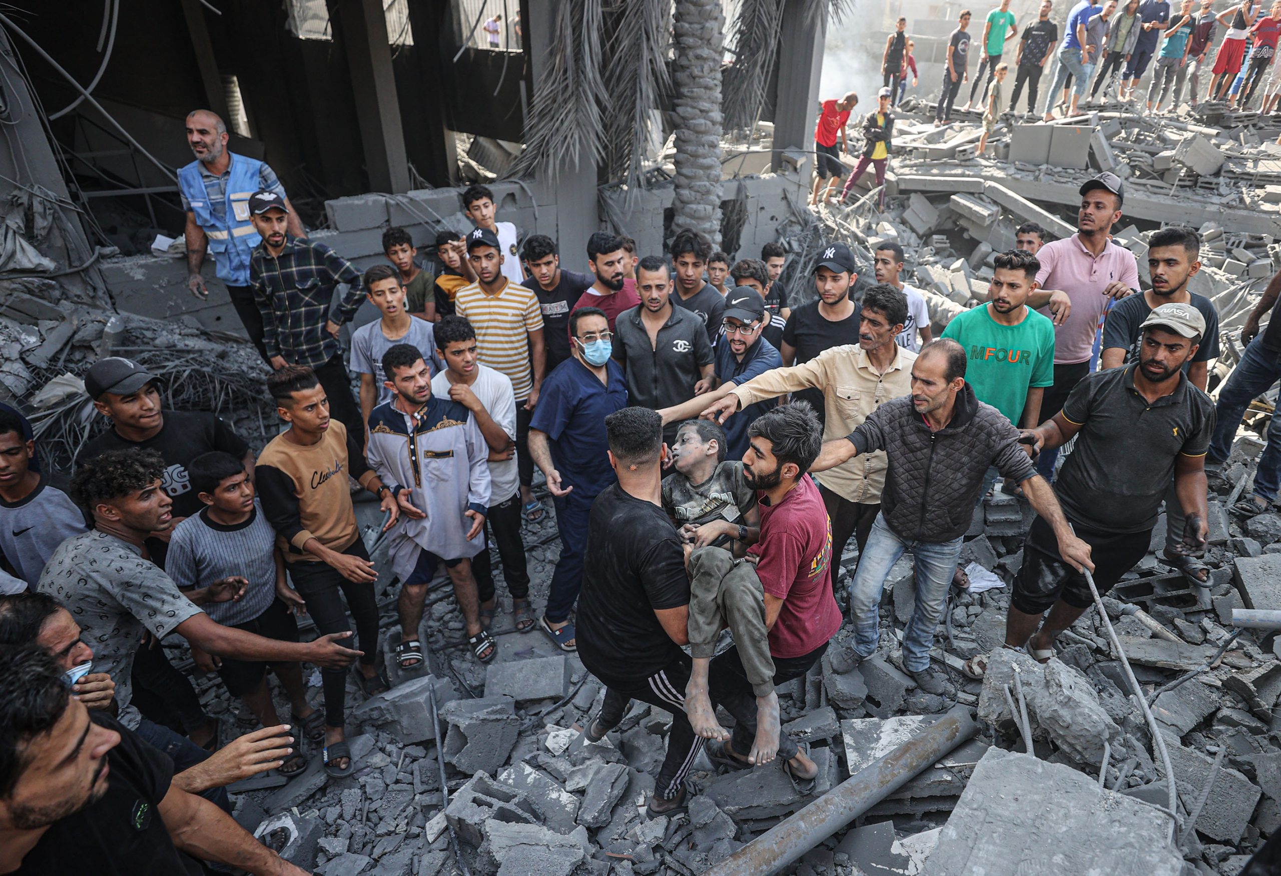 قصف غزة جنوب إفريقيا