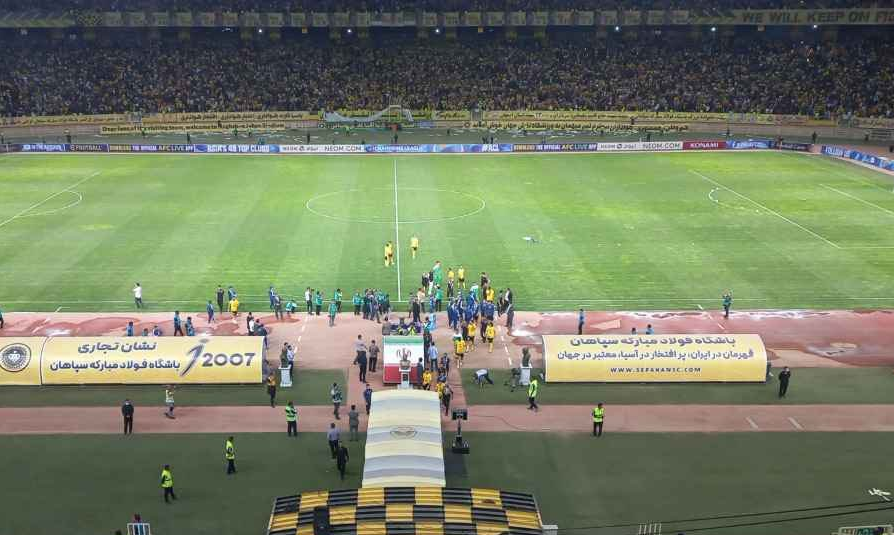 تماثيل قاسم سليماني تتسبب بإلغاء مباراة سباهان والاتحاد