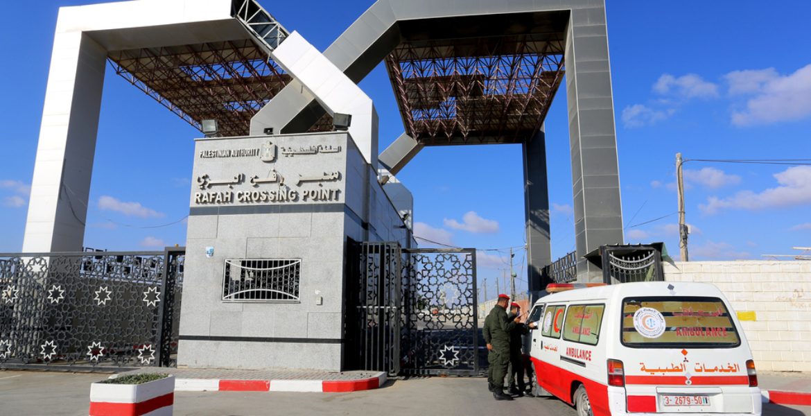 معبر رفح غزة فلسطين