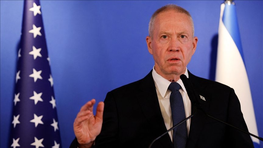 إسرائيل غالانت وزير الدفاع الإسرائيلي