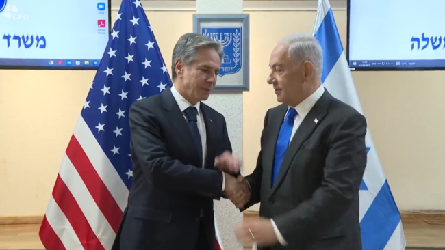 بلينكن يحمل طلباً أمريكياً من نتنياهو بخصوص أهالي غزة.. إعلام عبري يكشف عن رسالة واشنطن لتل أبيب