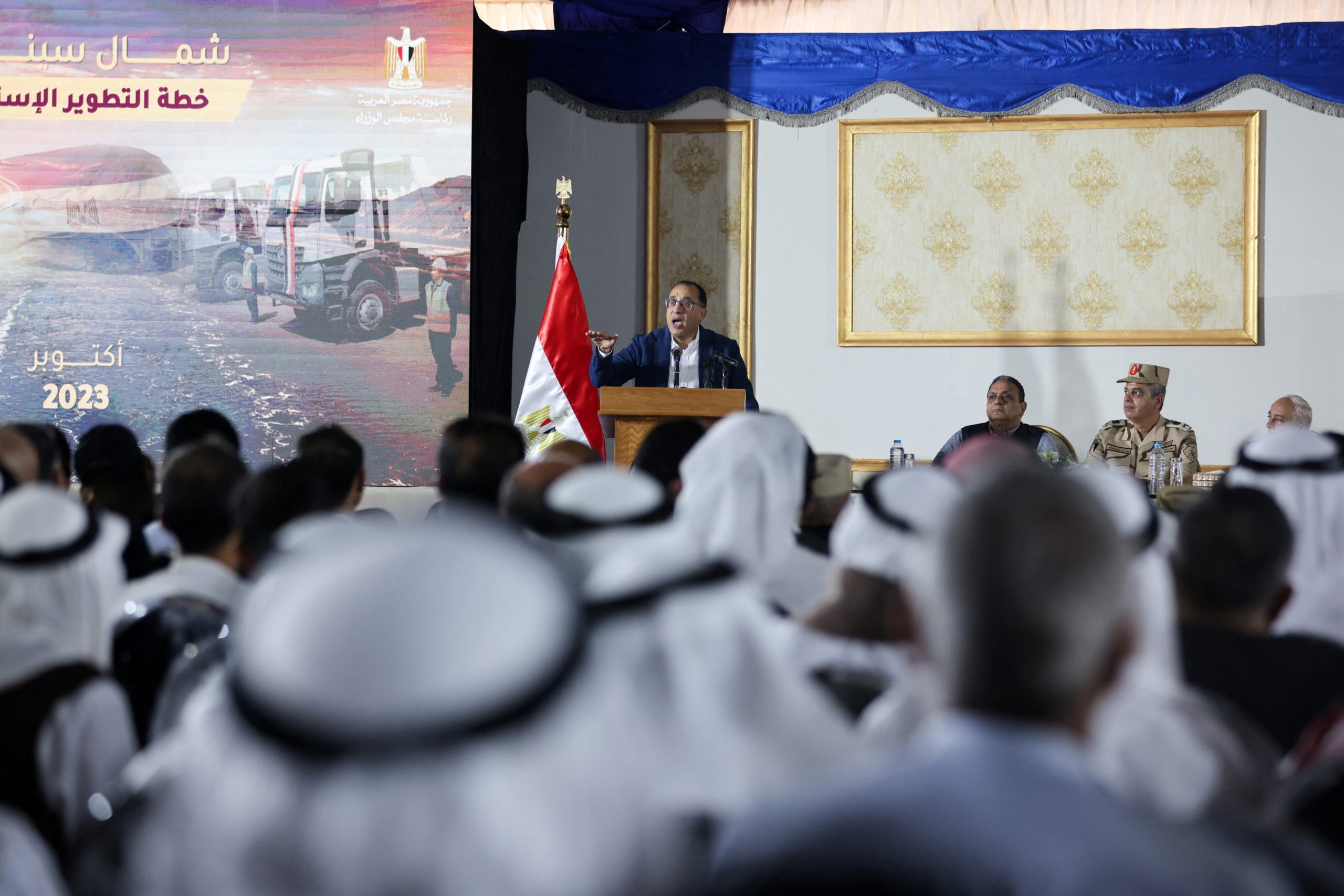 رفض رئيس الوزراء مصطفى مدبولي ربط مساعدات أوروبية إلى مصر بقبول تهجير الفلسطينيين - رويترز