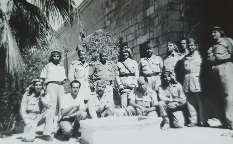 حنود عراقيين في جنين سنة 1948| مواقع التواصل