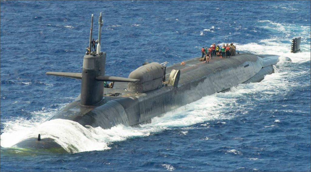 مواصفات غواصة أوهايو النووية