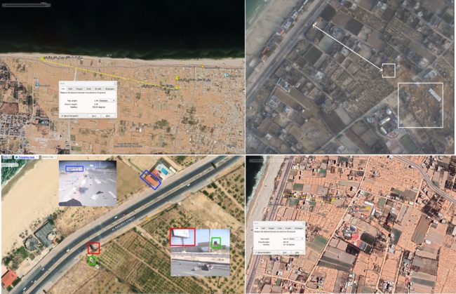بعد اتهام إعلام غربي للمقاومة باستهدافهم.. صور أقمار تُظهر دبابات إسرائيلية عند موقع مجزرة النازحين في الرشيد