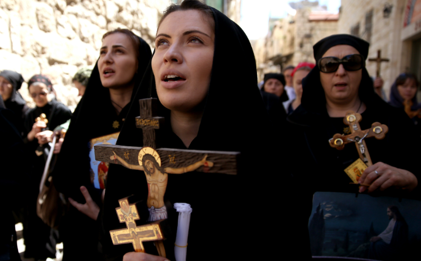 المسيحيون بفلسطين