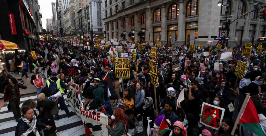 نيويورك حرب غزة