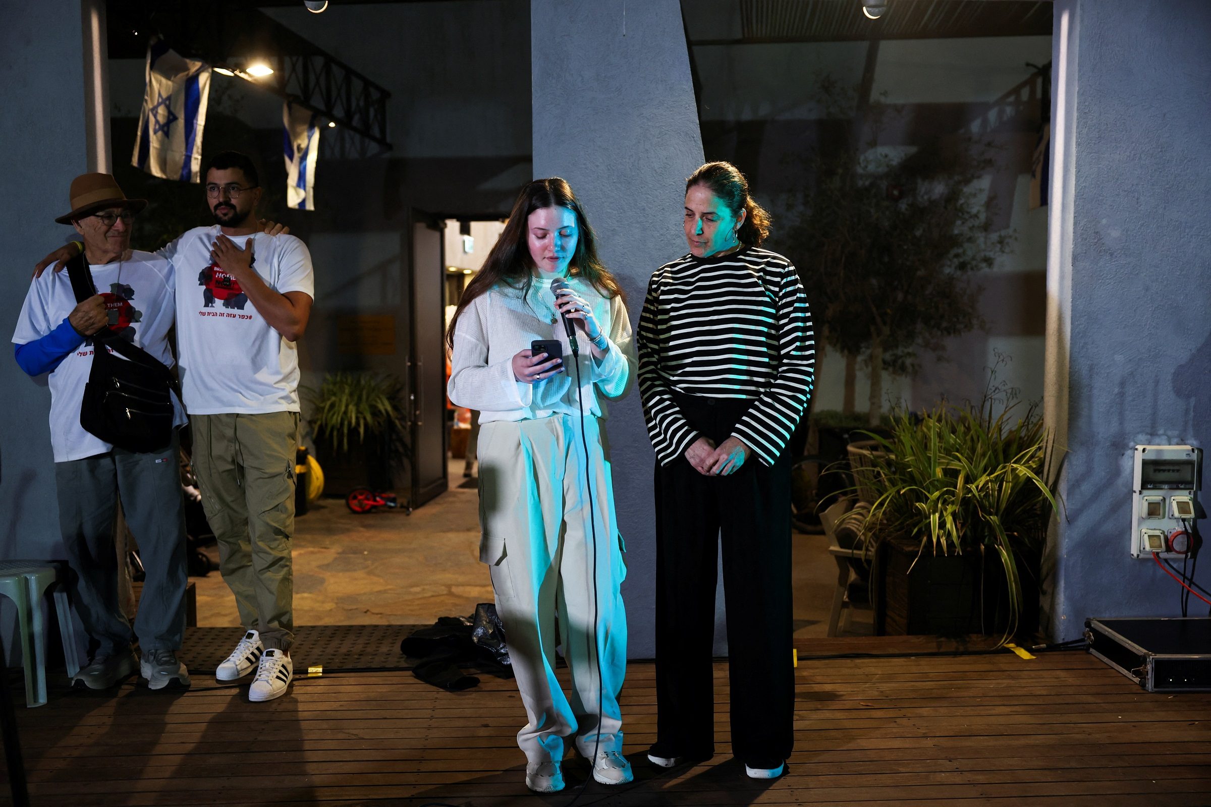 المحتجزين الإسرائيليين غزة