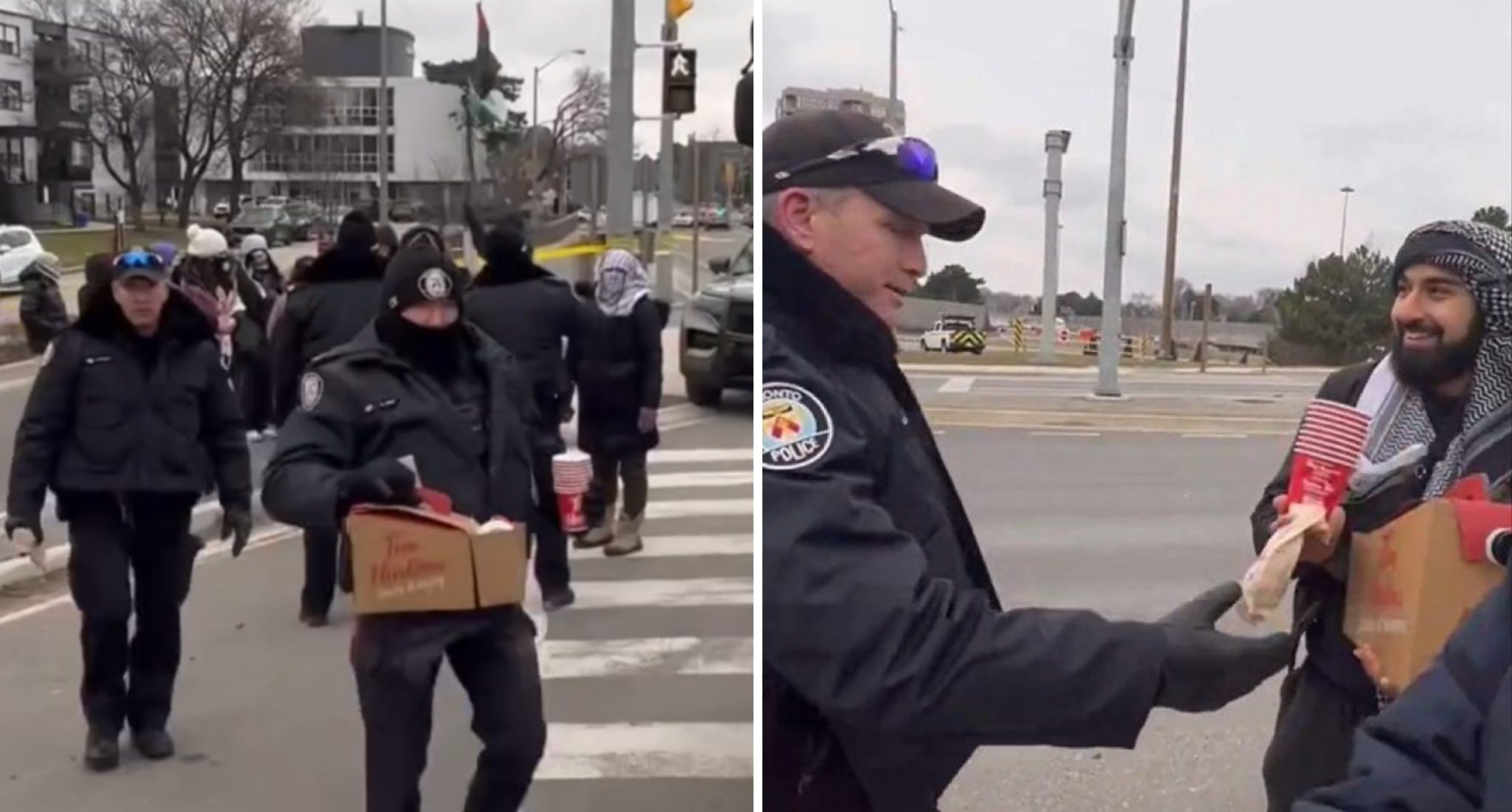 مبادرة من شرطة تورنتو تجاه مناصرين لفلسطين تثير غضب منظمات يهودية بكندا.. ما القصة؟ (فيديو)