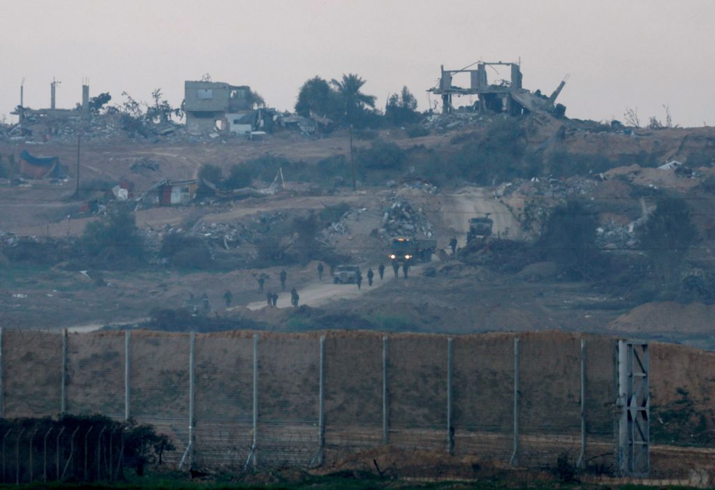 منطقة عازلة في غزة